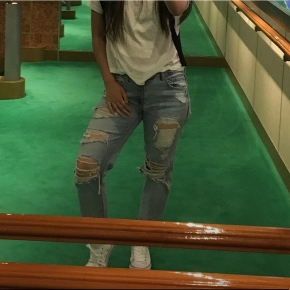 Garage ripped mom jeans - Picture 2 of 2